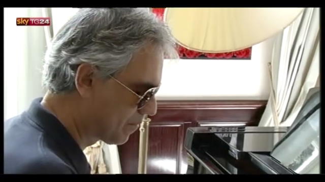 Andrea Bocelli in concerto per l'Emilia