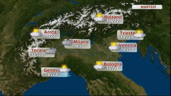 Meteo Italia 29.09.2012 sera