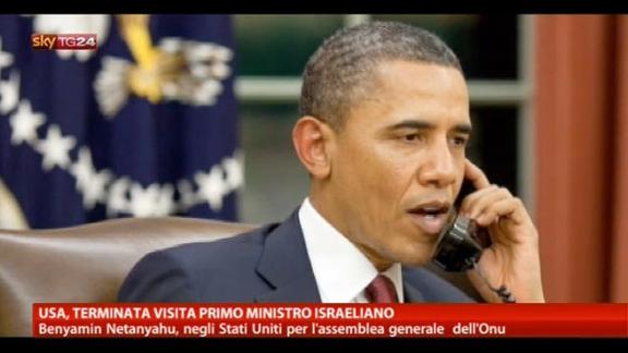 Usa, terminata visita primo ministro israeliano