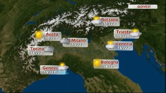 Meteo Italia 02.10.2012 sera