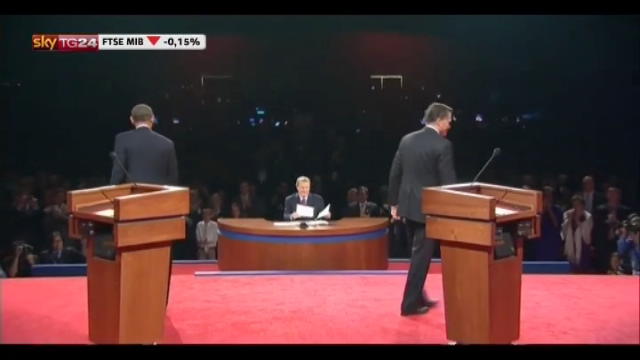 Presidenziali USA 2012, a Romney la prima sfida TV con Obama