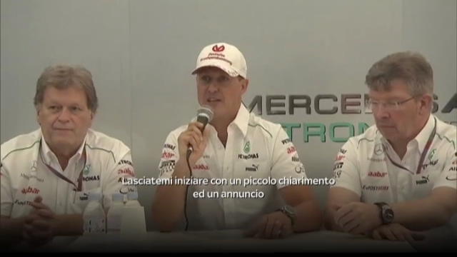 Formula 1, Schumacher annuncia il ritiro