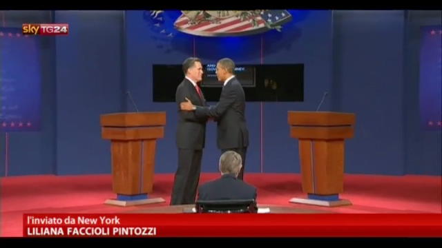 USA 2012, Romney convince nel primo dibattito TV