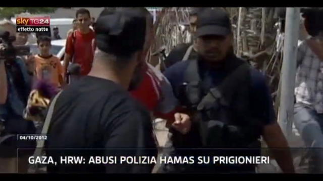 Effetto Notte: Gaza, abusi polizia Hamas su prigionieri