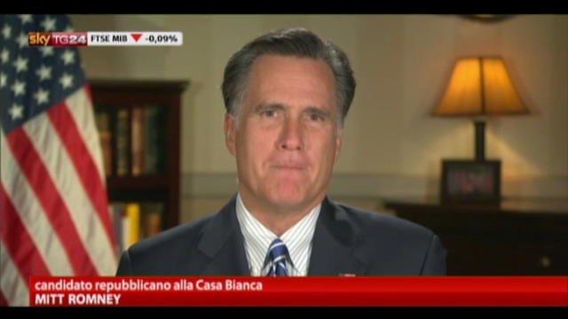 Usa 2012, Romney: penso sempre a mio padre