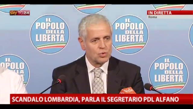 Scandali Lombardia, parla il presidente Formigoni
