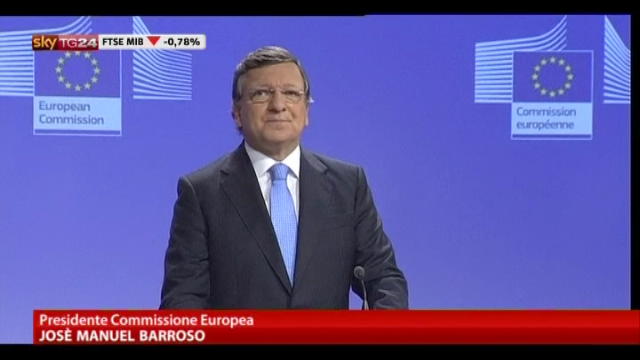 Nobel Pace a Ue, Barroso: Unione ha lavorato bene