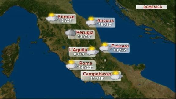 Meteo Italia (13.10.2012) pomeriggio