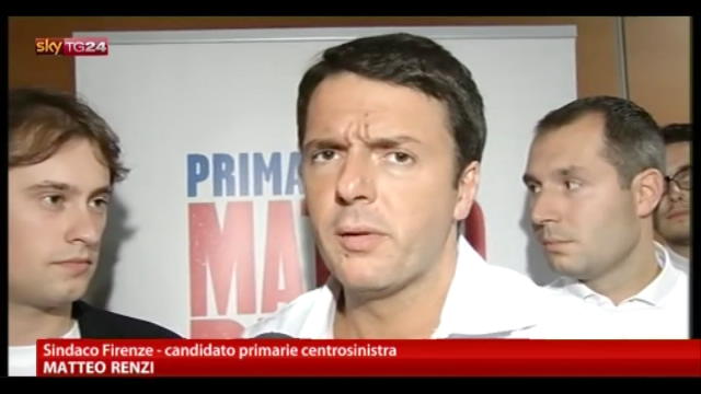 Primarie, Renzi: Bersani non ha mantenuto la parola
