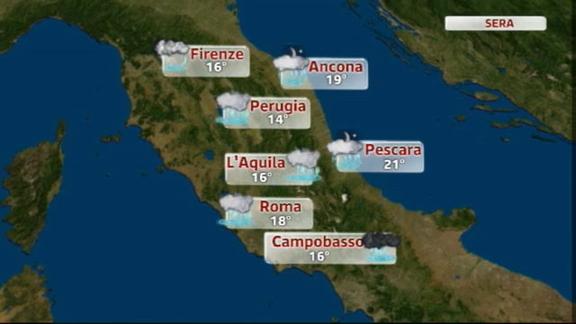 Meteo Italia (15.10.2012) pomeriggio