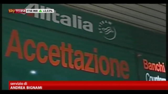 Alitalia presenta piano industriale con 690 esuberi