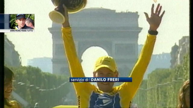 Ciclismo, Armstrong perde tutto