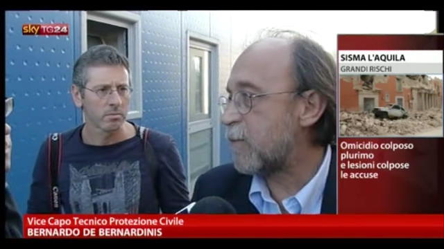 Sentenza L'Aquila, le parole di Bernardo De Bernardinis