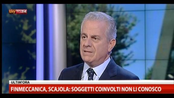 Inchiesta Finmeccanica, Scajola parla a Sky TG24