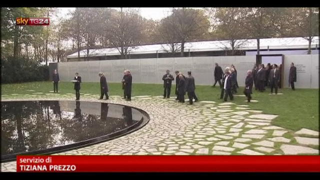 Inaugurato memoriale per sinti e rom vittime olocausto