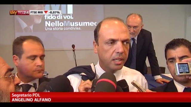 L'addio di Berlusconi, Alfano: ha cambiato il domani