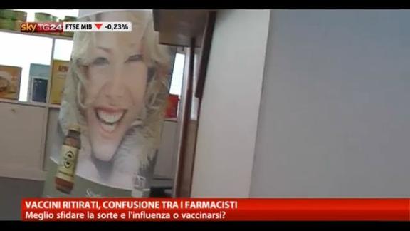 Vaccini ritirati, confusione tra i farmacisti