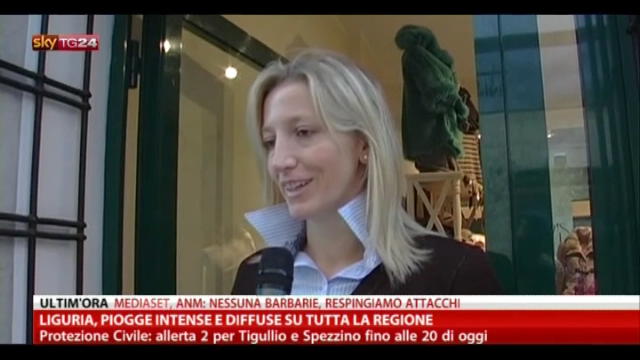 Maltempo Liguria, la voce dei negozianti