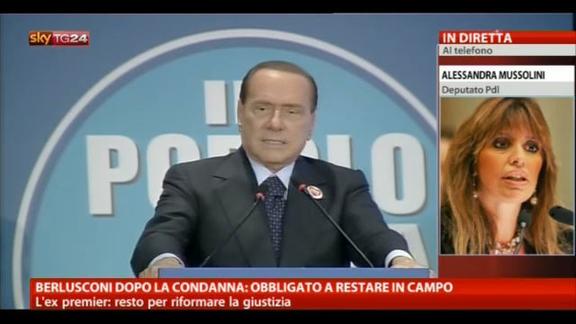 Mussolini: per Berlusconi condanna grave e assurda