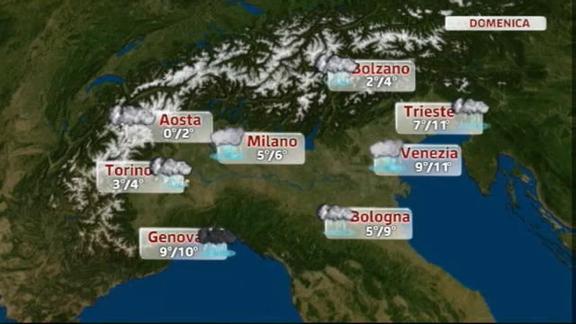 Meteo Italia 27.10.2012 pomeriggio