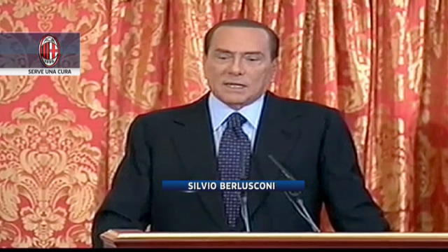 Milan, Berlusconi: "Questa squadra ha bisogno di cure"