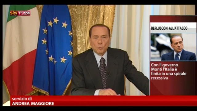 Berlusconi: decideremo se togliere la fiducia a Monti