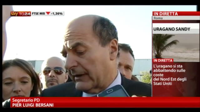 Elezioni Sicilia, le parole di Pier Luigi Bersani