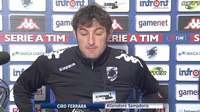 Sampdoria, Ciro Ferrara: "Non sono all'ultima spiaggia"