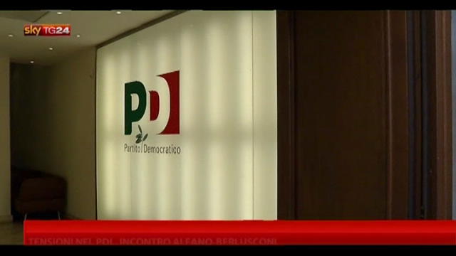 Tensione nel Pdl, incontro Alfano-Berlusconi
