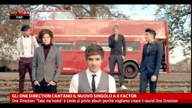 Gli One Direction cantano il nuovo singolo a X Factor