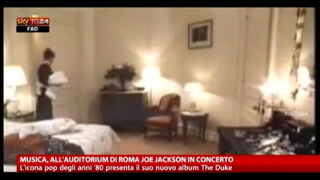 Musica, all'auditorium di Roma Joe Jackson in concerto