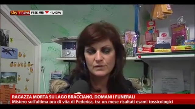 Ragazza morta sul lago di Bracciano, domani i funerali