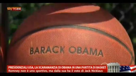 Presidenziali Usa, la scaramanzia di Obama giocata a Basket