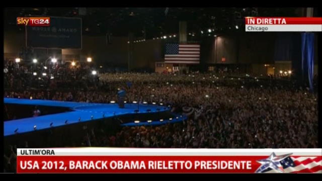 America 2012, il pubblico attende impaziente Obama