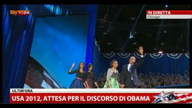 Usa 2012, l'accoglienza di Obama