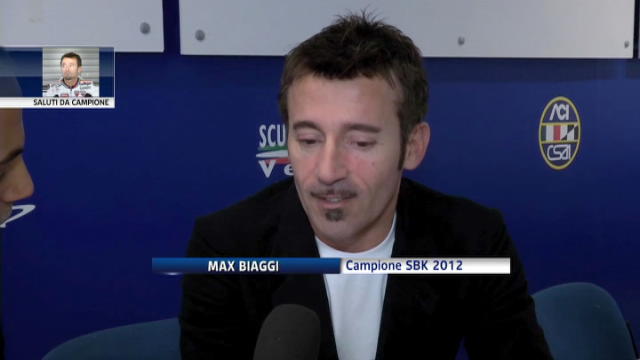 Superbike, Max Biaggi saluta colleghi e tifosi