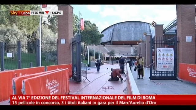 Al via 7ma edizione Festival Internazionale del Film Roma
