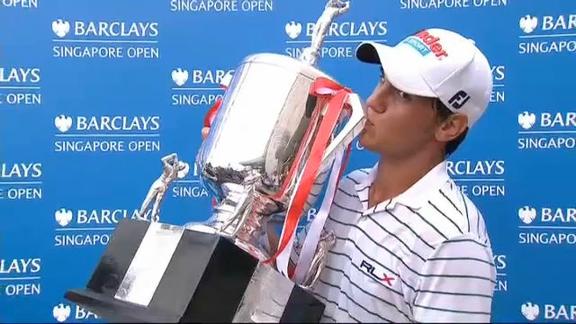 Golf, Matteo Manassero vince il Singapore Open
