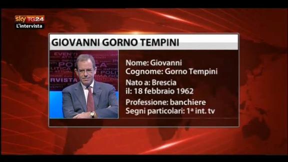 L'intervista di Maria Latella a Giovanni Gorno Temprini