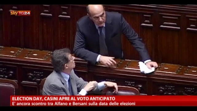 Election Day, ancora scontro tra Alfano e Bersani