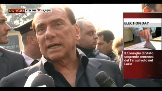 Berlusconi: Casini mantenga la parola e resti nei moderati