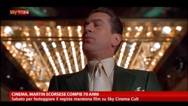 Cinema, Martin Scorsese compie 70 anni