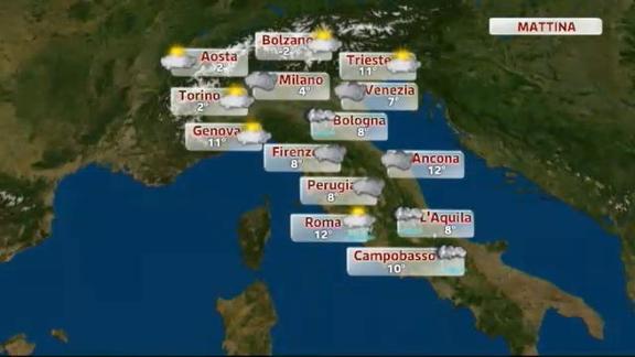 Meteo Italia 17.11.2012 sera