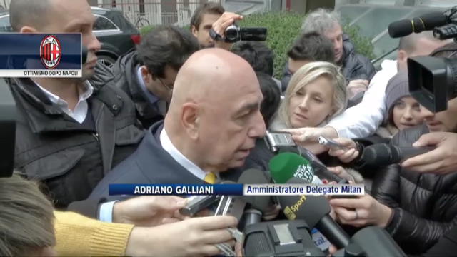 Milan, Galliani: "Speriamo torni Berlusconi a Milanello"
