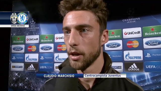 Juventus, Marchisio: "Nessuna paura del Chelsea"