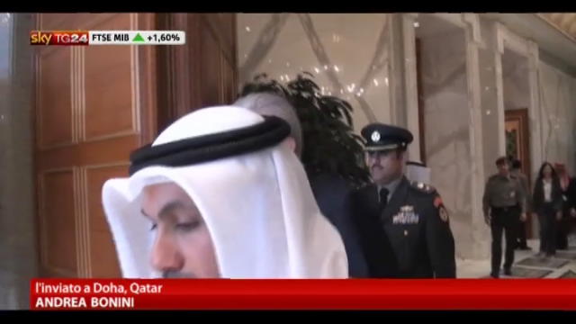 Monti in Qatar firma accordo economico