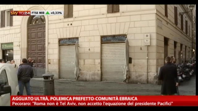 Agguato Ultrà, polemica prefetto comunità ebraica