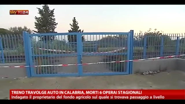 Calabria, morti 6 operai stagionali in tragedia ferroviaria