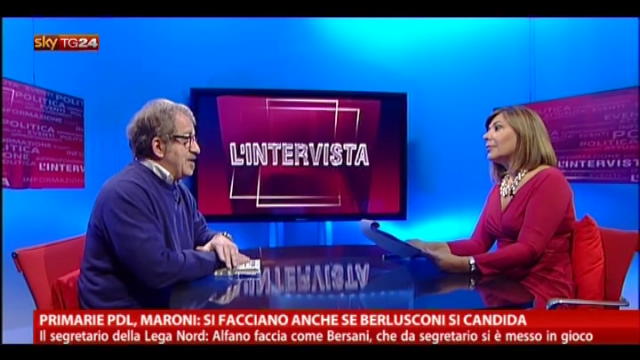 Pdl, Maroni: primarie anche se Berlusconi si candida