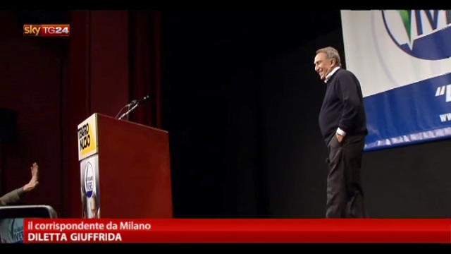 Milano, Emilio Fede presenta suo movimento "Vogliamo vivere"